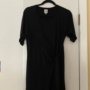 NIC+ZOE Black Midi Dress
